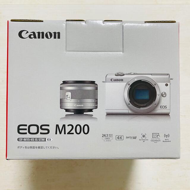 Canon - ☆超破格セール☆ 新品未使用 Canon EOS M200 ミラーレス ...