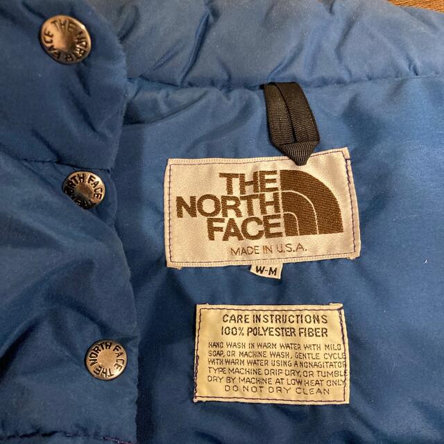 THE NORTH FACE(ザノースフェイス)のノースフェイス  茶タグ ダウンベスト USA製 ビンテージ レディースのジャケット/アウター(ダウンベスト)の商品写真