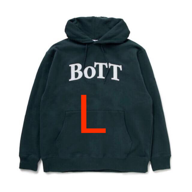 BoTT OG Logo Pullover Hood パーカー GREEN L メンズのトップス(パーカー)の商品写真