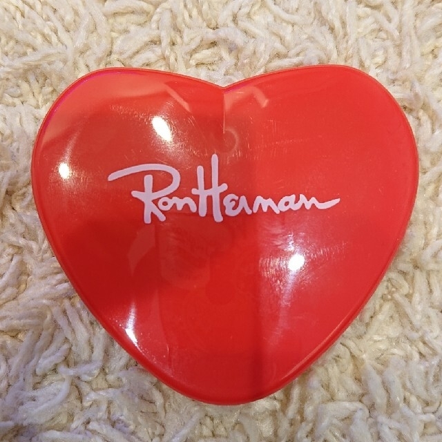 Ron Herman(ロンハーマン)のロンハーマン ハート型 両面ミラー 赤 レディースのファッション小物(ミラー)の商品写真