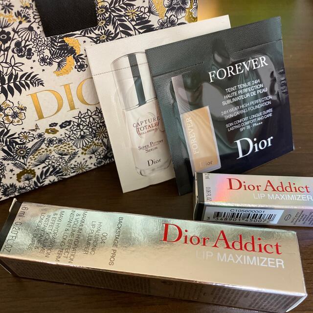 Dior(ディオール)のDior リップマキシマイザー　004 ＋001ミニサイズセット　 コスメ/美容のベースメイク/化粧品(リップグロス)の商品写真