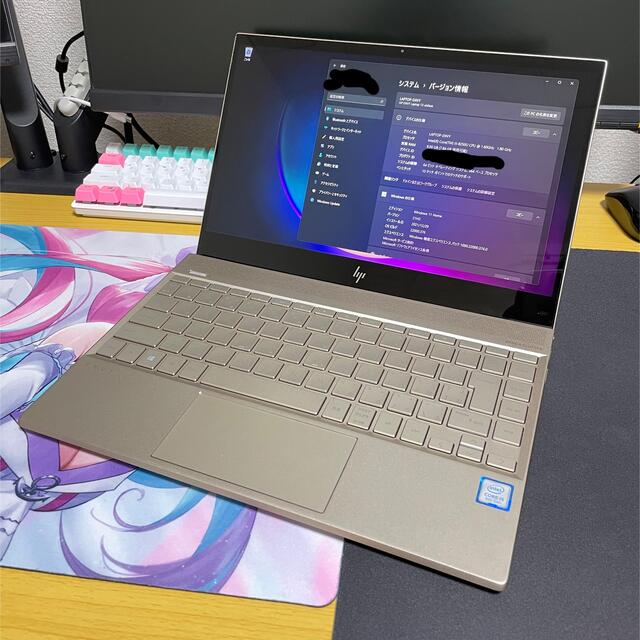 極美品 HP ENVY13 x360 13-ag0010AU ノートパソコン