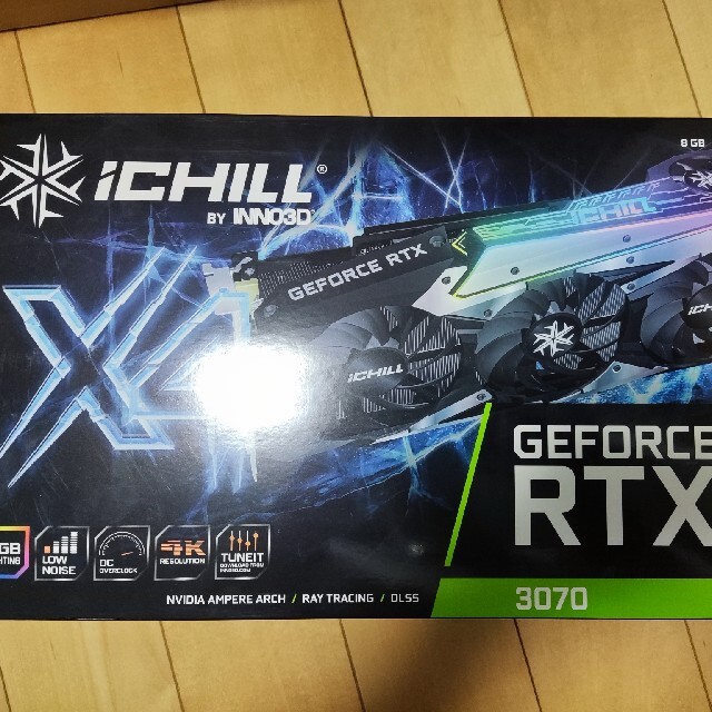 Inno3D RTX3070 Ichill x4 使用済み