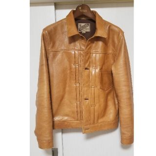 Y2レザー 柿渋レザー Gジャンの通販 by ガードナー's shop|ラクマ