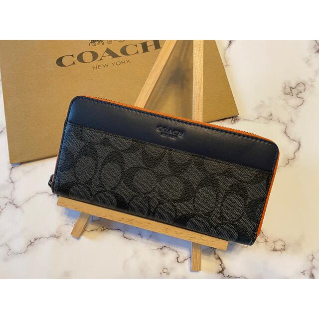 COACH(コーチ)の【COACH】コーチラウンドファスナー長財布 【F78202】 メンズのファッション小物(長財布)の商品写真