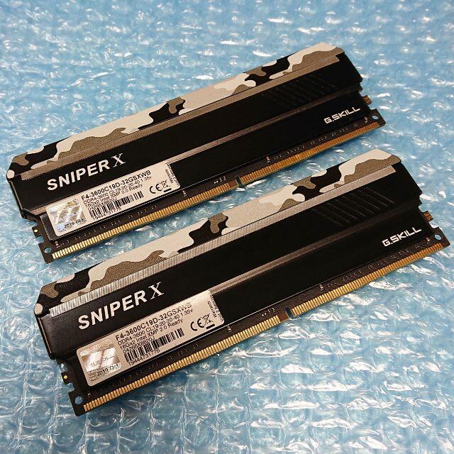 G.SKILL 32GB F4-3600C19D-32GSXWB #309 G.SKILL 32GB F4-3600C19D-32GSXWB #309