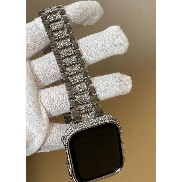 アップルウォッチ用カスタムカバーベルトセットの通販 by アップル
