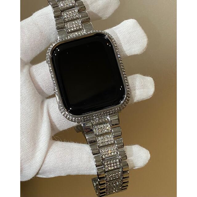 アップルウォッチ用カスタムカバーベルトセット メンズの時計(腕時計(デジタル))の商品写真