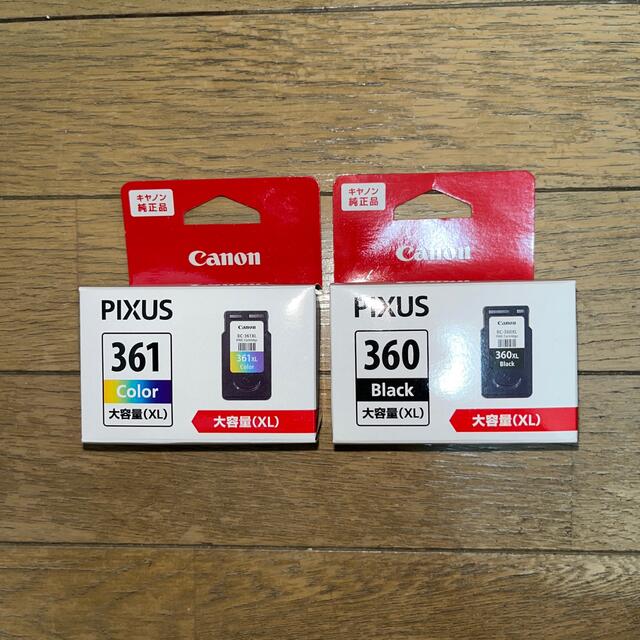 Canon BC-361XL+360XL 2本1組 1セット