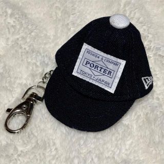 ニューエラー(NEW ERA)のレア❣️PORTER × NEW ERA キャップ キーホルダー 限定 希少(キーホルダー)