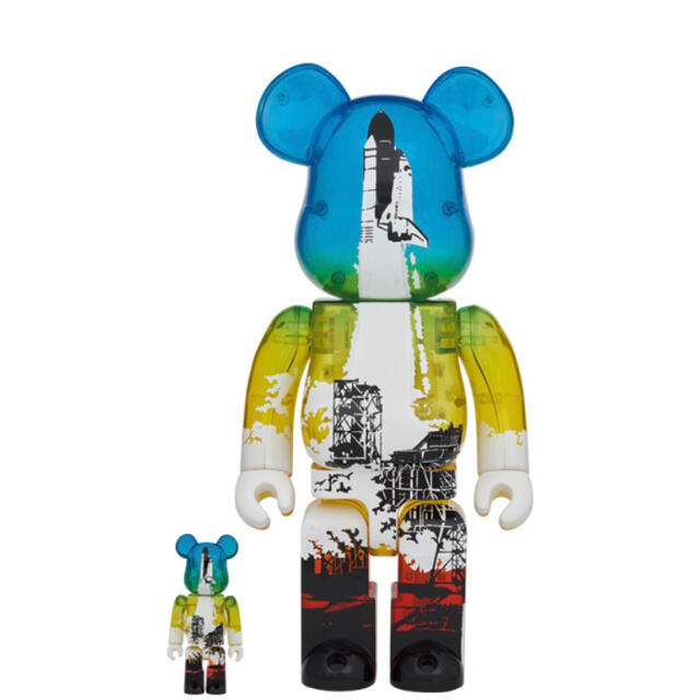 その他SPACE SHUTTLE BE@RBRICK LAUNCH 100%&400％