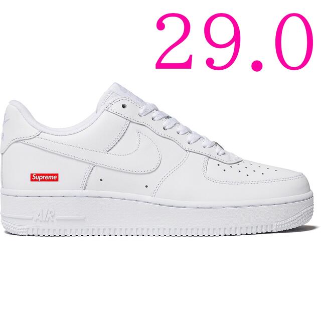 Supreme Nike Air Force1 29cm White