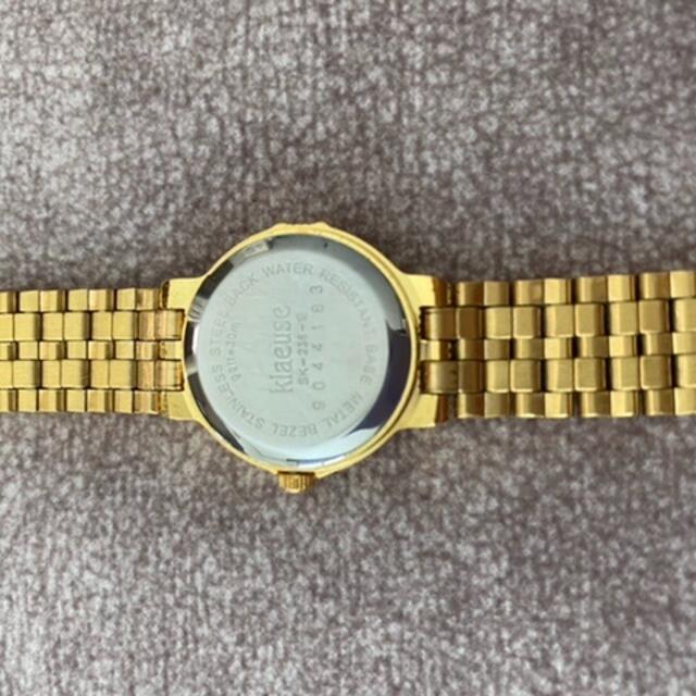 klaeuse クロイゼ　ゴールド　腕時計 レディース　⭐︎未使用⭐︎ レディースのファッション小物(腕時計)の商品写真