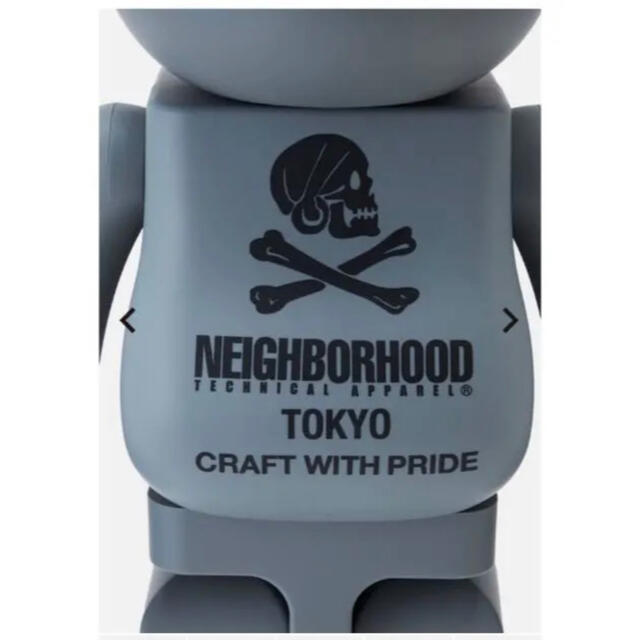 MEDICOM TOY(メディコムトイ)のBE@RBRICK NEIGHBORHOOD GRAY 1000％ 未開封 エンタメ/ホビーのフィギュア(その他)の商品写真