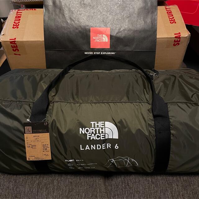 THE NORTH FACE(ザノースフェイス)のノースフェイス ランダー6【NV22100】テント Lander6 新品・未開封 スポーツ/アウトドアのアウトドア(テント/タープ)の商品写真