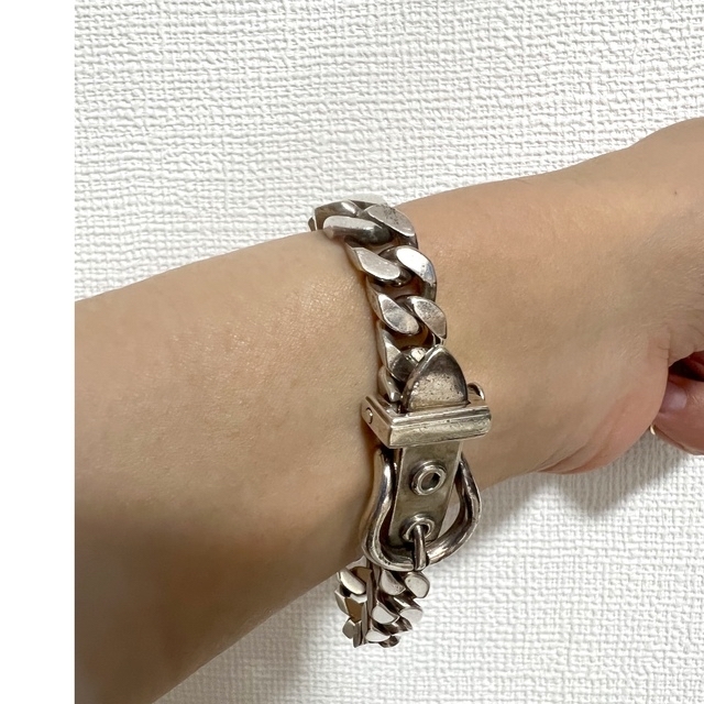 値下げ！エルメス  Hermes ヴィンテージ　ブックルセリエ　ブレスレット 4