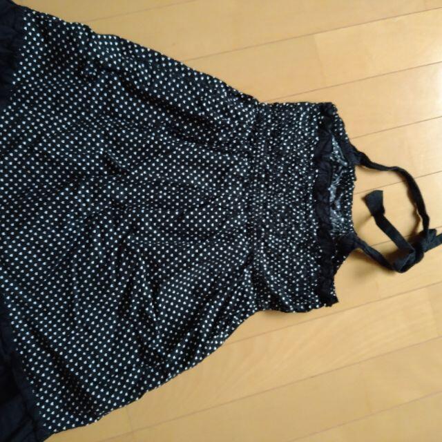 COMME CA ISM(コムサイズム)の水玉ワンピース キッズ/ベビー/マタニティのキッズ服女の子用(90cm~)(ワンピース)の商品写真