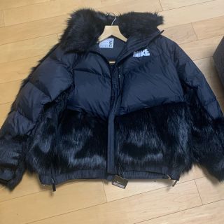 サカイ(sacai)のNike✖️sacai コラボダウンジャケット　BLACK/M(ダウンジャケット)