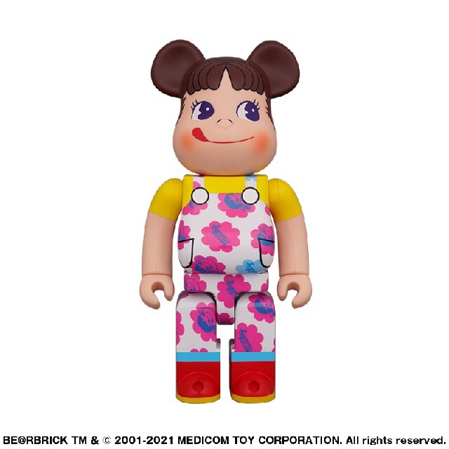 新品本物】 MEDICOM be@rbrick ペコちゃん ミルキー 70周年 1000 ...