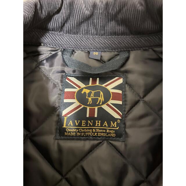 LAVENHAM(ラベンハム)のラベンハム キルティングジャケット サイズ36 ネイビー メンズのジャケット/アウター(ナイロンジャケット)の商品写真