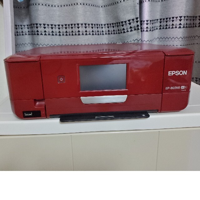 EPSON プリンター 赤 EP-807AR - PC周辺機器