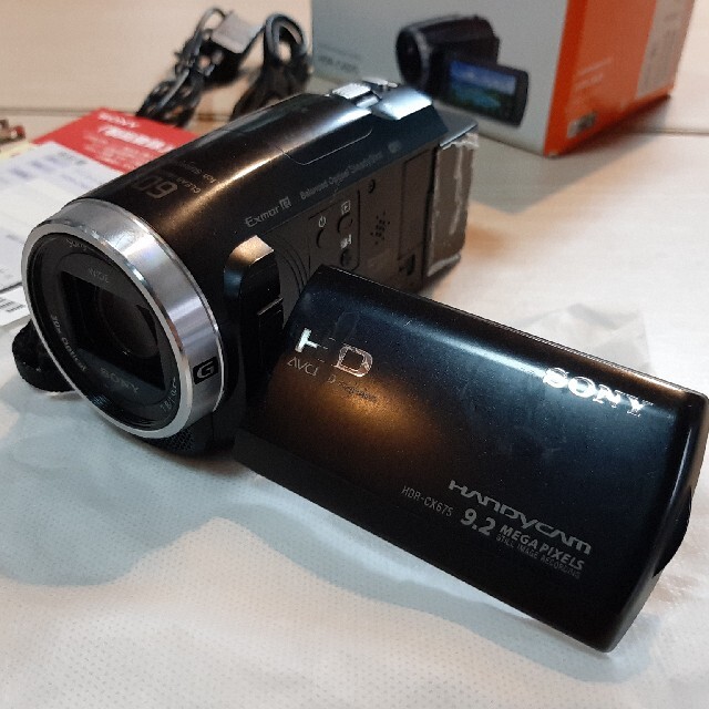 SONY ハンディカム ビデオカメラレコーダー HDR-CX675(B)