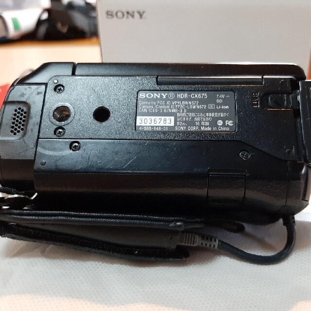 SONY ハンディカム ビデオカメラレコーダー HDR-CX675(B)