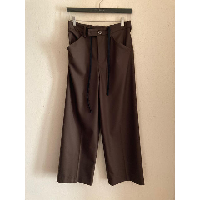 SUNSEA  N.M Thickened Wide Pantsパンツ