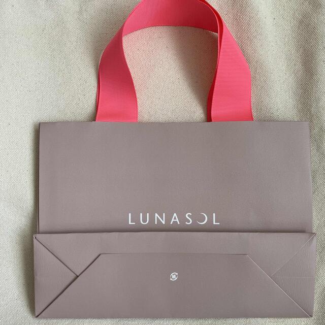 LUNASOL(ルナソル)のルナソル 紙袋 ショップ袋 レディースのバッグ(ショップ袋)の商品写真