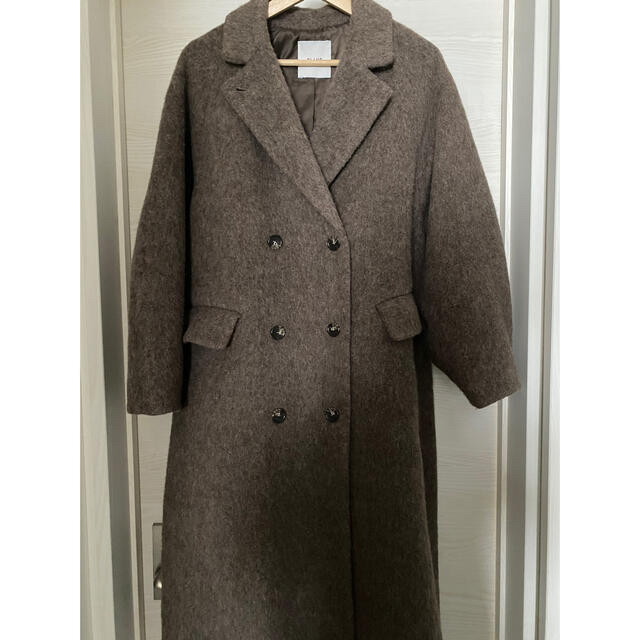 DOUBLE WOOL LONG COAT クラネ レディースのジャケット/アウター(ロングコート)の商品写真