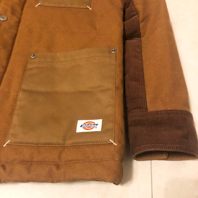 ディッキーズ Dickies ダックジャケット カバーオール ブラウン