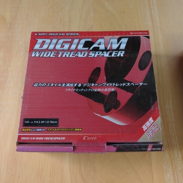 DIGICAM　デジキャン　PCD変換スペーサー　100→114.3 自動車/バイクの自動車(汎用パーツ)の商品写真