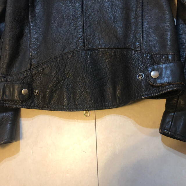 美品】(茶芯)DEUS EX MACHINA ライダースジャケット M