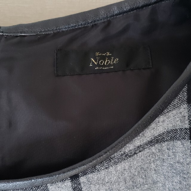 Noble(ノーブル)のノーブル　チェックワンピース レディースのワンピース(ひざ丈ワンピース)の商品写真