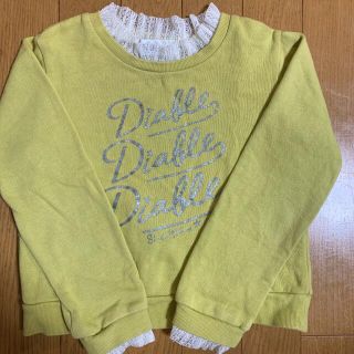 ディアブル(Diable)のディアブル♡トレーナー　120〜130(Tシャツ/カットソー)