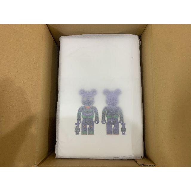 エンタメ/ホビーエヴァンゲリオン初号機 エヴァ 100％ 400％ベアブリックBE@RBRICK