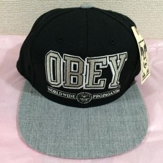 オベイ(OBEY)の【正規品】OBAY タグ付き スナップバック CAP 帽子 キャップ(キャップ)