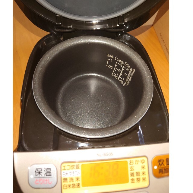 象印炊飯器NL-BS5 3合炊き