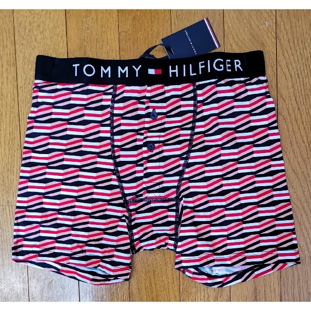 TOMMY HILFIGER(トミーヒルフィガー)のトミーヒルフィガー　新品　メンズ　ボクサーパンツ(ストライプ/マルチカラー) メンズのアンダーウェア(ボクサーパンツ)の商品写真