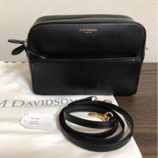 ジェイアンドエムデヴィッドソン(J&M DAVIDSON)のJ&M Davidson gabby  ギャビー  黒　ブラック  新品未使用(ショルダーバッグ)