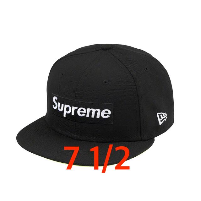 supreme  no comp box logo new era  black