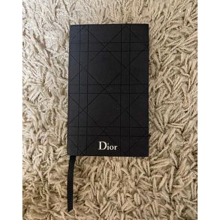 ディオール(Dior)のdior ノベルティー　ノート　ブラック(ノート/メモ帳/ふせん)