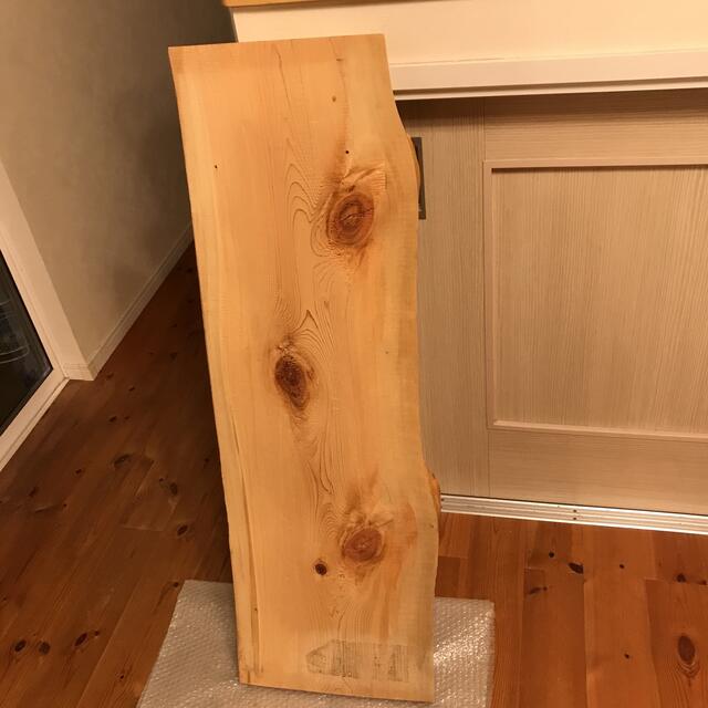 天然無垢材 一枚板 106.3×35×4.5センチ天然木DIY用の一枚板 天板 その他