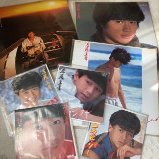 ジャニーズ(Johnny's)の近藤真彦　マッチ　8枚セットレコード(レコード針)