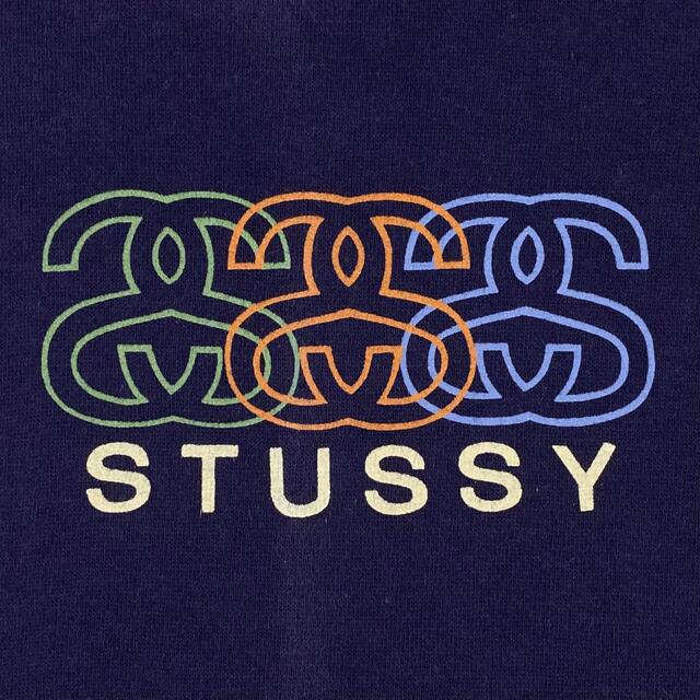 STUSSY(ステューシー)のSTUSSY ステューシー クルーネック スウェット SSリンク シャネルロゴ メンズのトップス(スウェット)の商品写真