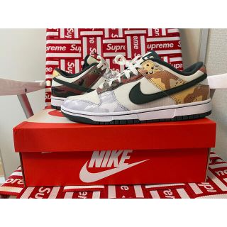 ナイキ(NIKE)のNIKE DUNK LOW SE SAIL MULTI CAMO 〈新品〉(スニーカー)