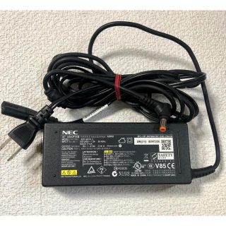 エヌイーシー(NEC)の☆送料込☆中古純正NECのACアダプター19.0V 4.74A(PC周辺機器)