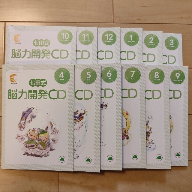 七田式　しちだ　能力開発CD 年少クラス　いぬ