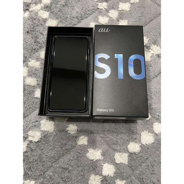 ◆R213 SIMフリー au Galaxy S10 SCV41ホワイト◆美品