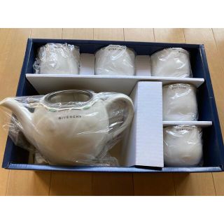 ジバンシィ(GIVENCHY)のジバンシー茶器セット　ティポット＆カップ5個セット(食器)